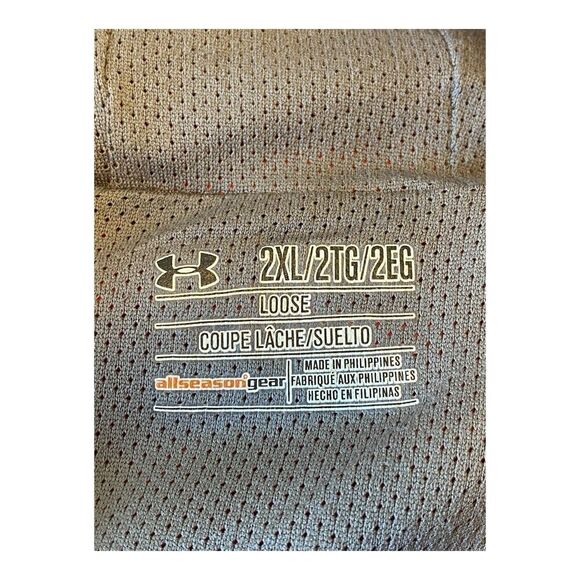 Under Armour Full Zip Windbreaker Training Jacket w/ built In Earbuds. Mens 2XL - Picture 5 of 12